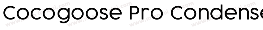 Cocogoose Pro Condensed LightIta字体转换
